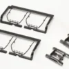 Herpa - Sonnenblende und Lampenbügel, schwarz, 1:87, New