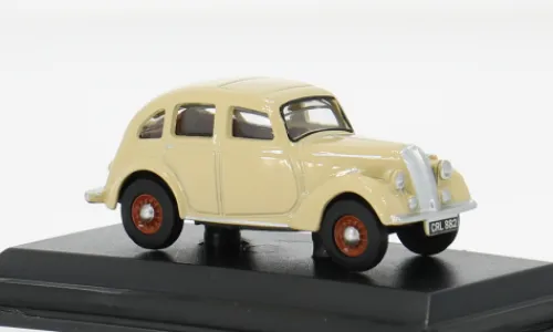 Oxford Standard Flying Twelve, gelb, 1:76, Best
