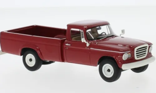 Neo Studebaker Champ Pickup, dunkelrot, 1963, 1:43, Best