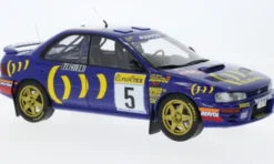 Kyosho Subaru Impreza 555, Rallye WM, Rallye Monte Carlo, 1995, #5, C.Sainz/L.Moya, 1:18, Best