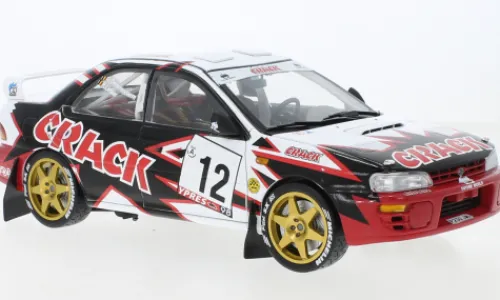 Sun Star Subaru Impreza 555, Rally Ypern, 1998, Crack, #12, P.Litaer/G.Derammelaere, 1:18, New