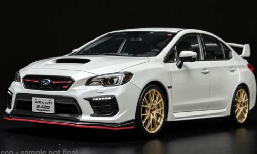 Sun Star Subaru WRX STI EJ20, weiss, 1:18, Best