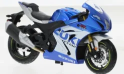 Bburago Suzuki GSX-R 1000 R, blau/silber, 2021, 1:18, Discount