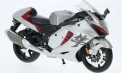 Maisto Suzuki Hayabusa, silber/Dekor, 2022, 1:12, Best