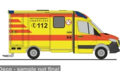 Rietze System Strobel RTW, 2018, Rettungsdienst Ammerland, 1:87, Sale