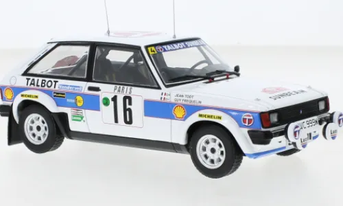 IXO Talbot Sunbeam Lotus, Rallye WM, Rally Monte Carlo, 1981, #16, G.Frequelin/J.Todt, 1:24, New