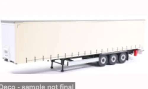 Solido - Tarpaulin Trailer, weiss, 2021, 1:24, Sale