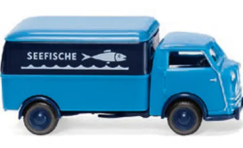 Wiking Tempo Matador Kastenwagen, 1949, Seefische, 1:87, Hot