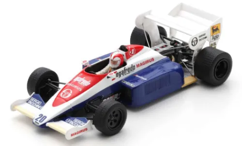 Spark Toleman TG184, Formel 1, GP USA, 1984, #20, J.Cecotto, 1:43, Outlet