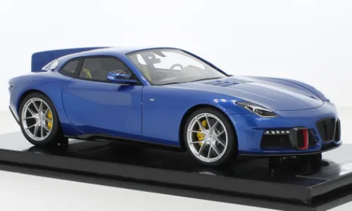 Tecnomodel Touring Superleggera Aero3, blau, 2020, 1:18,