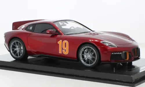 Tecnomodel Touring Superleggera Aero3, rot, 2020, 1:18, Best