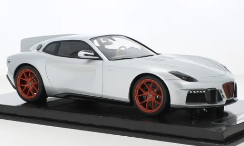 Tecnomodel Touring Superleggera Aero3, silber, 2020, 1:18, Clearance