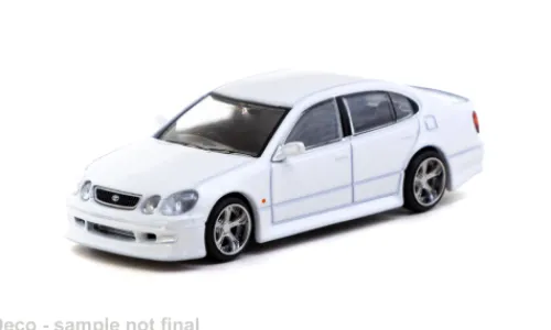 Tarmac Works Toyota Aristo JZS161, weiss, 1999, 1:64, Best