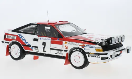 Kyosho Toyota Celica GT-Four (ST165), Rallye WM, Rallye Monte Carlo, 1991, Toyota Team Deutschland, #2, C.Sainz/L.Moya, 1:18, Best