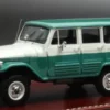 GIM - Great Iconic Models Toyota FJ45LV Land Cruiser, weiss/grün, 1963, 1:43, Hot