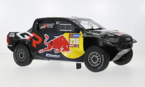 IXO Toyota GR DKR Hilux Evo T1U, Rally Dakar, 2024, #216, 1:18,