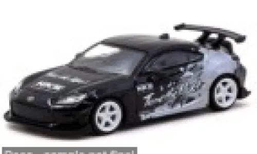 Tarmac Works Toyota GR86 HKS, schwarz/Dekor, 1:64, Clearance