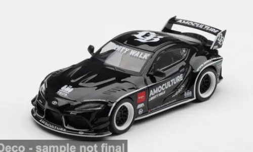 Mini GT Toyota GR Supra, schwarz, 2026, LB-WORKS AMOCULTURE, 1:64, New