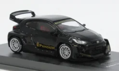 Tarmac Works Toyota GR Yaris Pandem, schwarz, 1:64, Clearance
