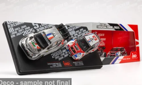 IXO Toyota GR Yaris Rally1 + Citroen C3 Rally2, 2025, 1:43, Hot