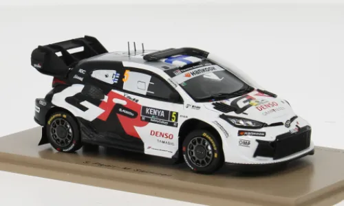 Spark Toyota GR Yaris Rally 1, Rallye Safari, 2025, #5, S.Pajari/M.Salminen, 1:43, Discount