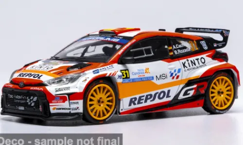 IXO Toyota GR Yaris Rally2, Rally Islas Canaris, 2025, #31, A.Cachon/A.Dumand, 1:43, Discount