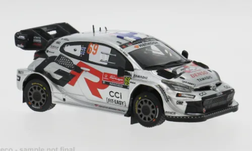 IXO Toyota GR Yaris Rally1, Rally Portugal, 2025, #69, K.Rovanperä/J.Halttunen, 1:43, Hot