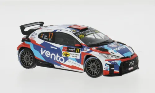IXO Toyota GR Yaris Rally2, Rally WM, Rally Ypres, 2024, #11, F.Loix/P.Tsjoen, 1:43, New