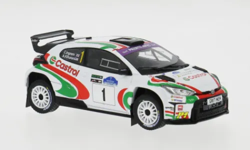 IXO Toyota GR Yaris Rally2, Rally WM, Voyonic Grampian Forest Rally, 2024, #1, C.Ingram/A.Kihurani, 1:43, Clearance