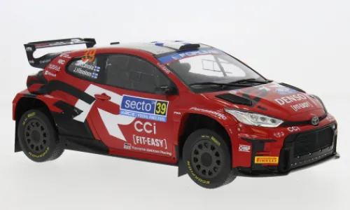 IXO Toyota GR Yaris Rally2, Rally WM, Rally Finland, 2024, #39, J-M.Latvala/J.Hänninen, 1:18, Hot