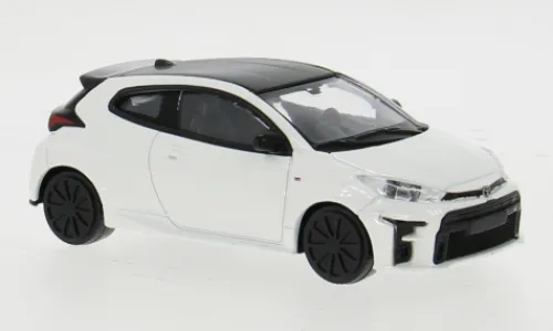 Bburago Toyota GR Yaris, weiss, 1:43, Outlet