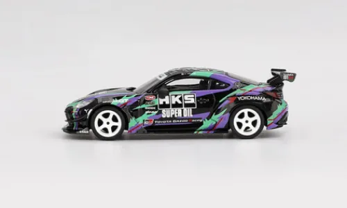 Mini GT Toyota GT86 HKS Type R, 2022, Tojyo Auto Salon, 1:64, New