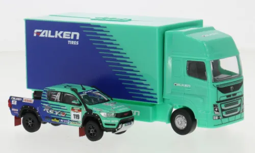 Tarmac Works Toyota Hilux, AXCR, 2017, Falken, 1:64, New