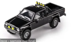 Majorette Toyota Hilux SR5, schwarz, 1985, 1:64, Hot