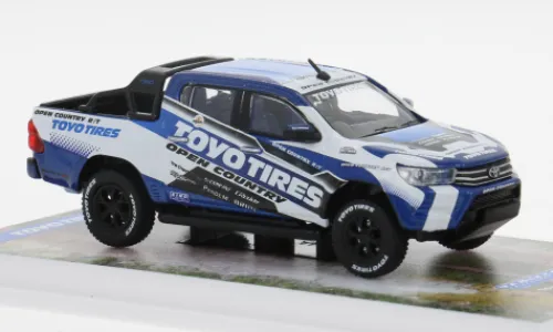 Tarmac Works Toyota Hilux, Toyo Tires, 1:64, Hot