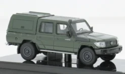 Para64 Toyota Land Cruiser Dbl Cab Pickup LC79, dunkelgrün, 2014, 1:64,