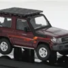 Para64 Toyota Land Cruiser LC71, dunkelrot/Dekor, 2014, 1:64, Outlet