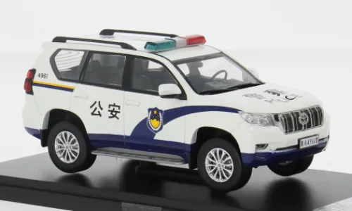 Vitesse Toyota Land Cruiser Prado, 2018, Guangzhou Police, 1:43, Discount