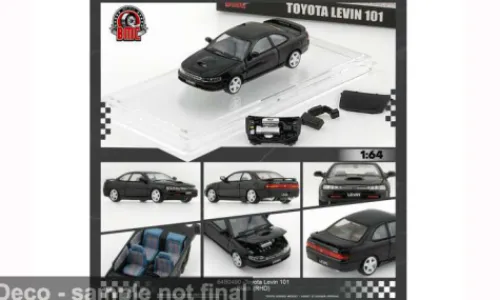 BM Creations Toyota Levin 101, schwarz, 1:64, Discount
