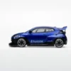 Pop Race Toyota Pandem GR Yaris, blau, 1:64,