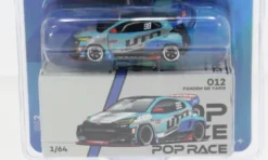 Pop Race Toyota Pandem GR Yaris, weiss/Dekor, 1:64, Best
