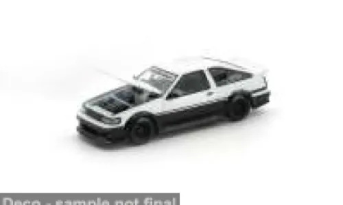 Pop Race Toyota RWB AE86, weiss/schwarz, 1:64, Outlet
