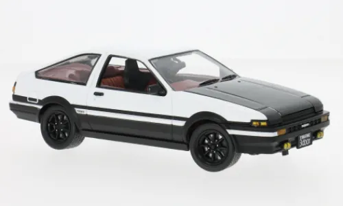 Sun Star Toyota Sprinter Trueno (AE86), weiss/schwarz, 1:24,