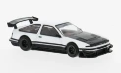 Tarmac Works Toyota Sprinter Trueno (AE86), weiss/schwarz, 1:64,