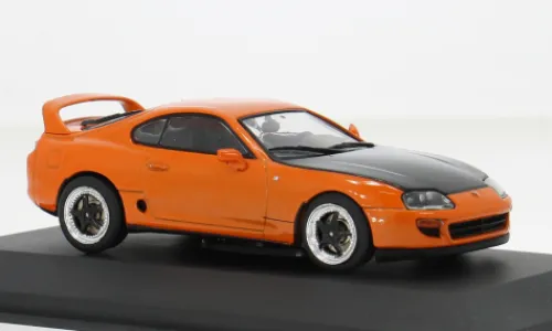 Solido Toyota Supra MK4, orange/schwarz, 1:43, Sale