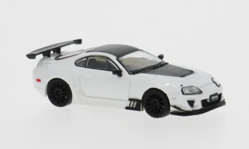 Micro City 87 Toyota Supra, weiss/schwarz, 1993, 1:87, Discount