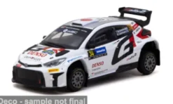 Tarmac Works Toyota Yaris GR Rally 2, Rallye Schweden, 2024, #34, Y.Yamamoto, 1:64, Sale