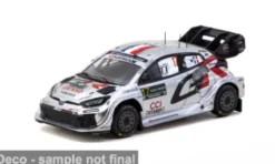 Tarmac Works Toyota Yaris GR Rally 1, Rally Saudi Arabia, 2025, #17, 1:64, Hot