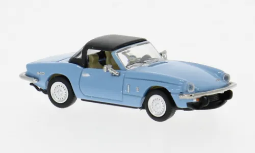 Brekina Triumph Spitfire, hellblau, 1974, 1:87, Discount