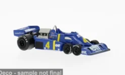 Brekina Tyrrell P34, Formel 1, 1976, Elf, #4, P.Depailler, 1:87, Discount
